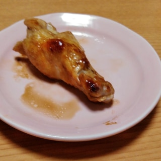 鶏手羽元で焼鳥♪